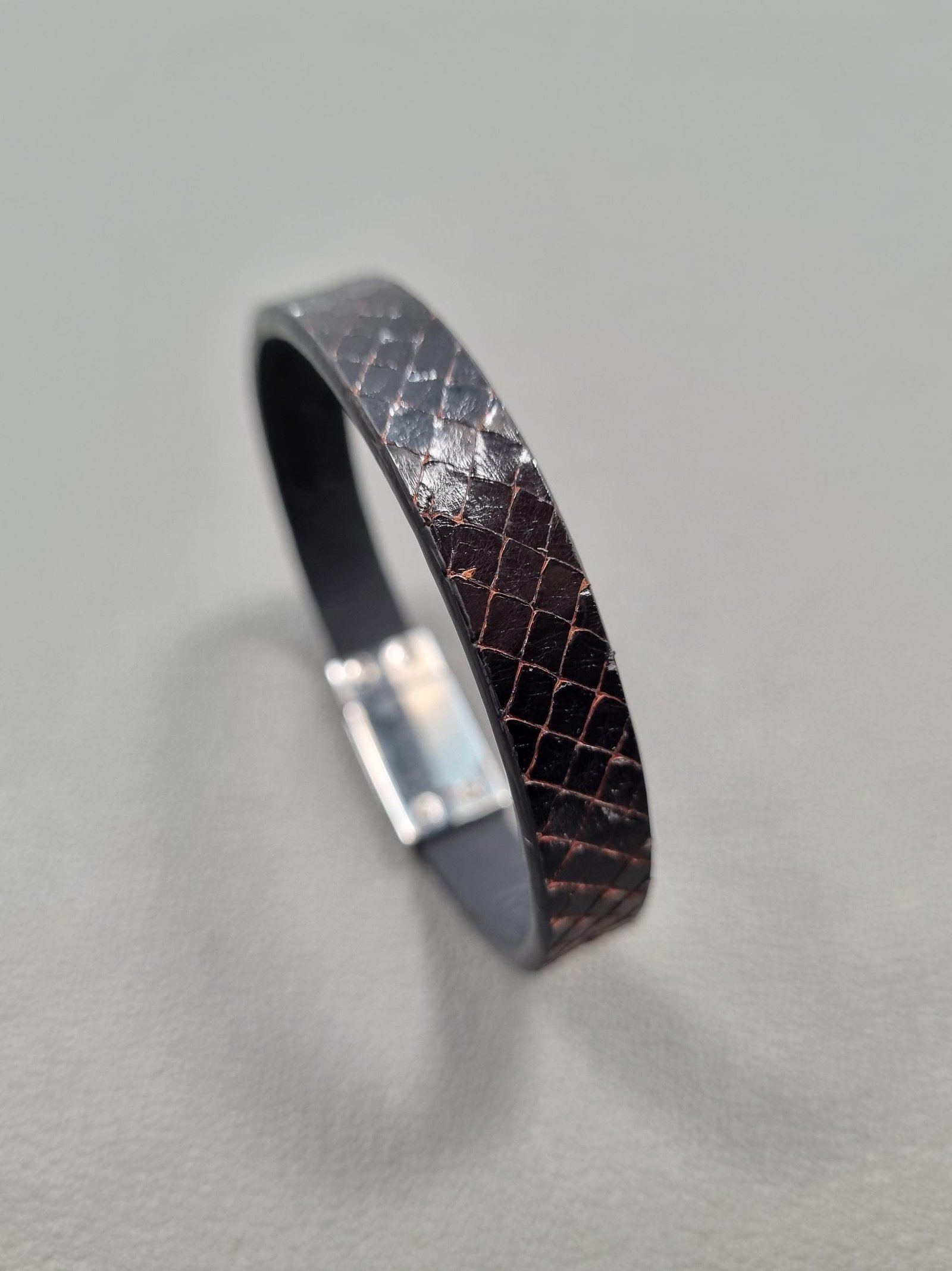Tarnished Python Magnet Bracelet